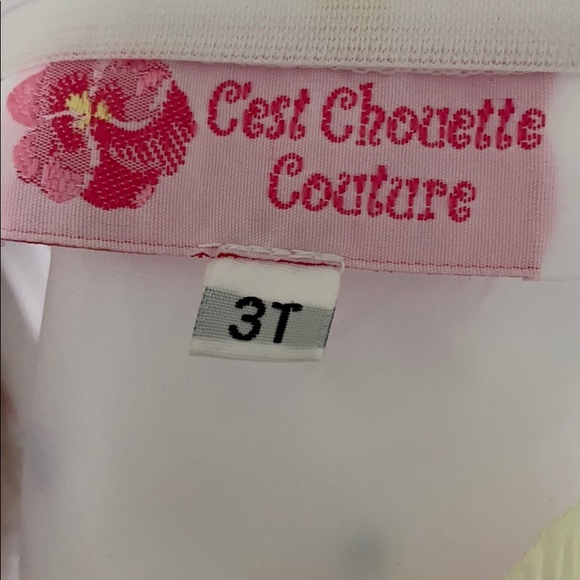 3T girl’s bubble dress Cest Chouette Couture - Picture 6 of 8